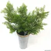 Artificial Green Cypress Tree Leaf Pine Needle Leaves Branch Christmas Wedding Home Office Hotel Decoration ► Photo 2/6