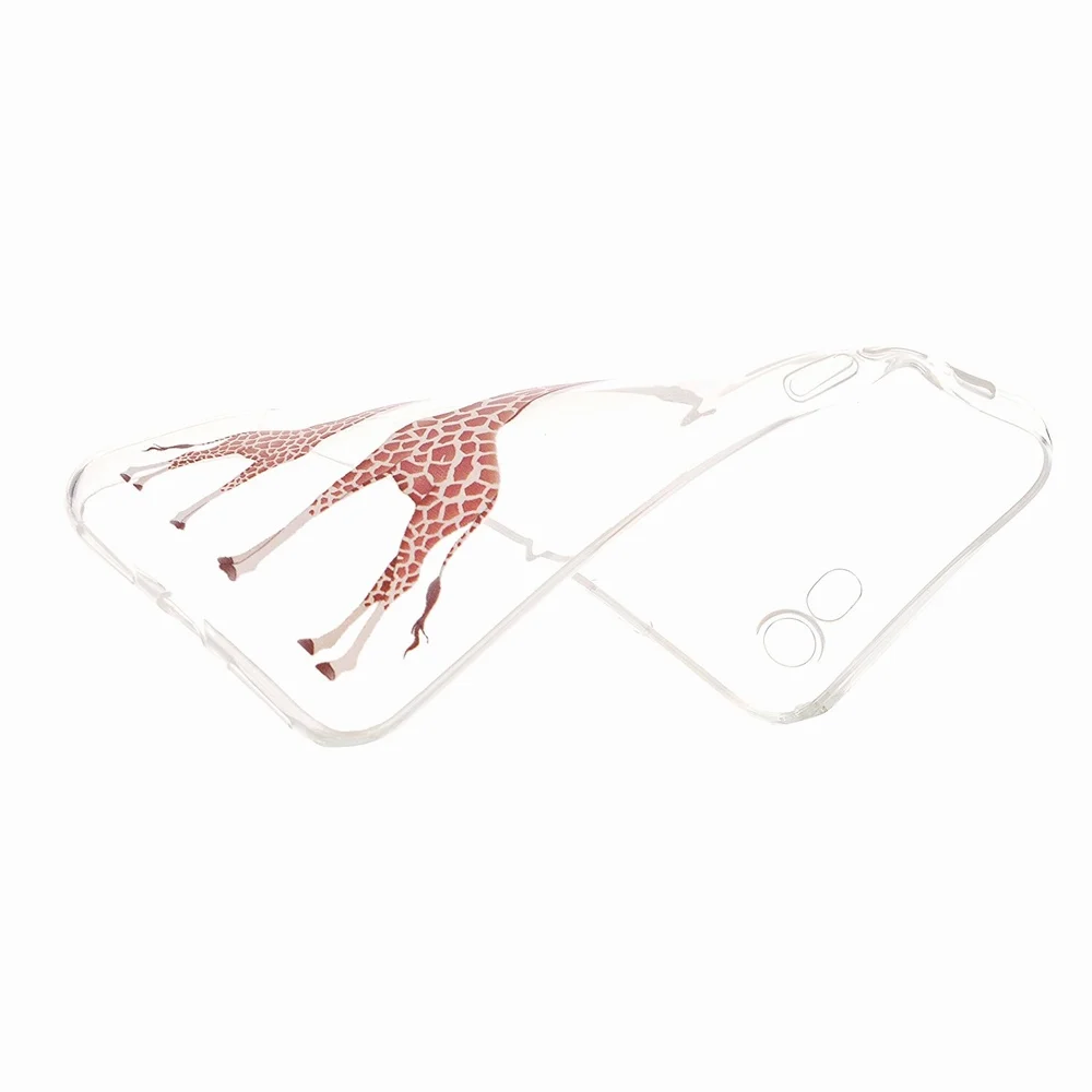 Portefeuille For iPhone X Case Giraffe Boys Basketball Clear Cute Ultra Thin Back Cover Case For Apple iPhone 8 Plus 7 6 6s 5 5S (5)