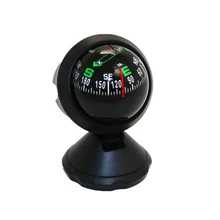 Вращающийся на 360 градусов Водонепроницаемый автомобильный навигационный шарообразный автомобильный компас с присоской