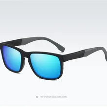 TR90 поляризованных солнцезащитных очков, красочные поляризационные очки, Пружинистые дужки, очки для вождения, A529