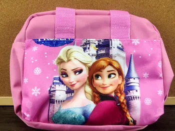 

Disney new lunch bag frozen rainbow unicorn multi-purpose bag lunch box bag double-layer lunch box bag insulated lunch bag