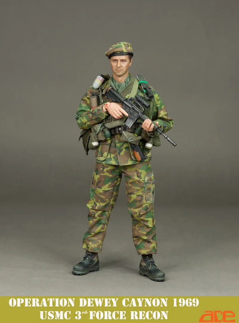 1/6 масштаб фигурка кукла операция Dewey Caynon 1969-USMC 3rd Force Recon Коллекционная 1" фигурка куклы пластмассовые игрушечные модели