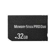 32 ГБ MS Memory Stick Pro Duo карты для хранения Sony Оборудование для PSP 1000/2000/3000 игровой консоли