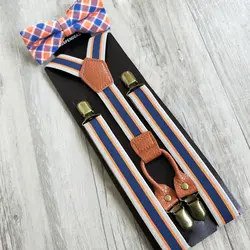 Бренд подтяжки галстук бабочка набор для женщин мужчин унисекс Клипсы из сплава бронзовый цвет Винтаж Тип низкая цена