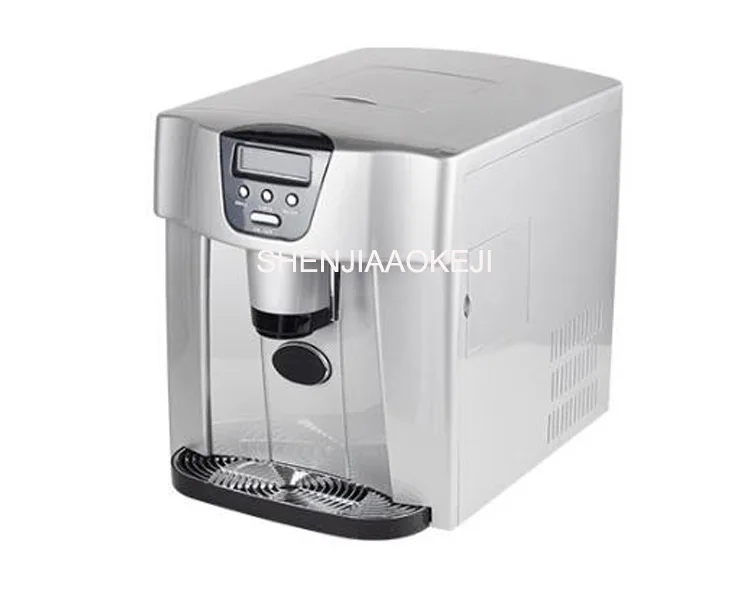 electric ice maker ZB-10 water cooler Dual-use automatic ice machine Cold water function automatic water inlet 220-240V 1pc