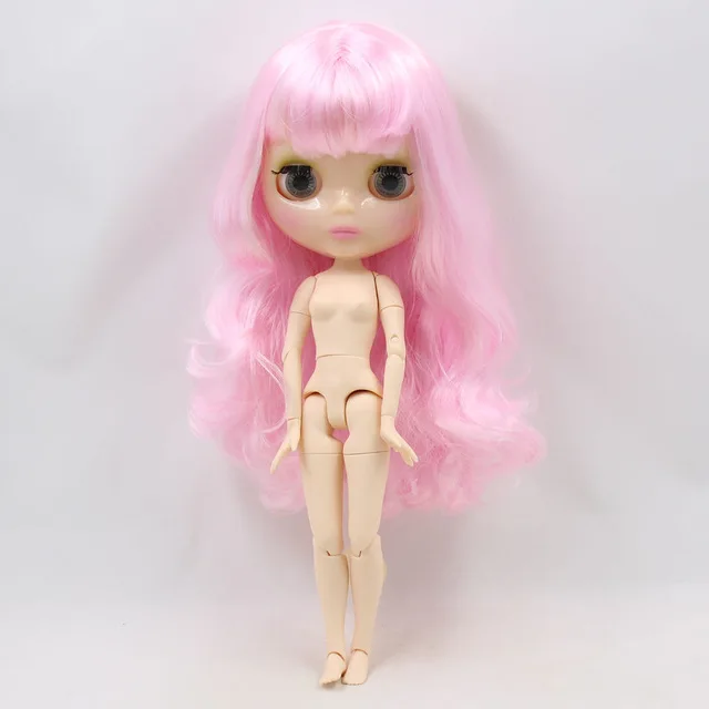 Ледяной завод blyth кукла Единорог кукла с одеждой без обуви 30 см 1/6 bjd BL1017 полупрозрачное лицо - Цвет: doll only