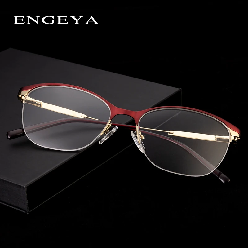 

Fashion Metal Glasses Frame Women Optical Retro Clear Computer Myopia Brand Designer Prescription Eyewear Frames Women #184