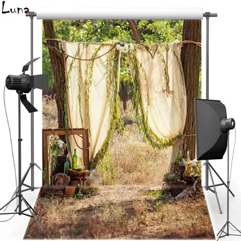 

MEHOFOTO orest Vinyl Photography Background For Wedding Tree New Fabric Polyester Background For Kids Photo Studio 2371