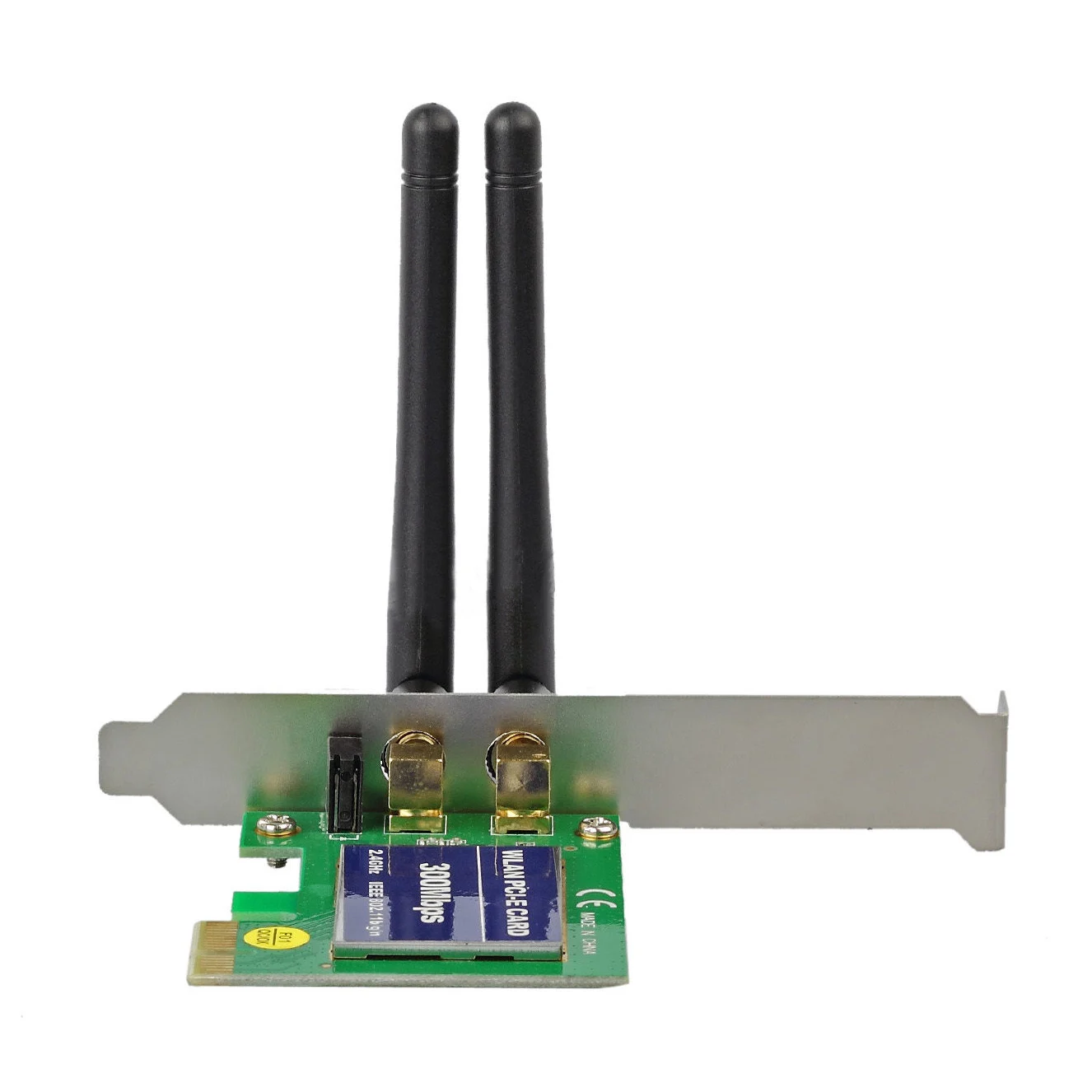 2 Antenna 300M Wireless PCI-E WiFi Network Adapter LAN Cards for Desktop PC