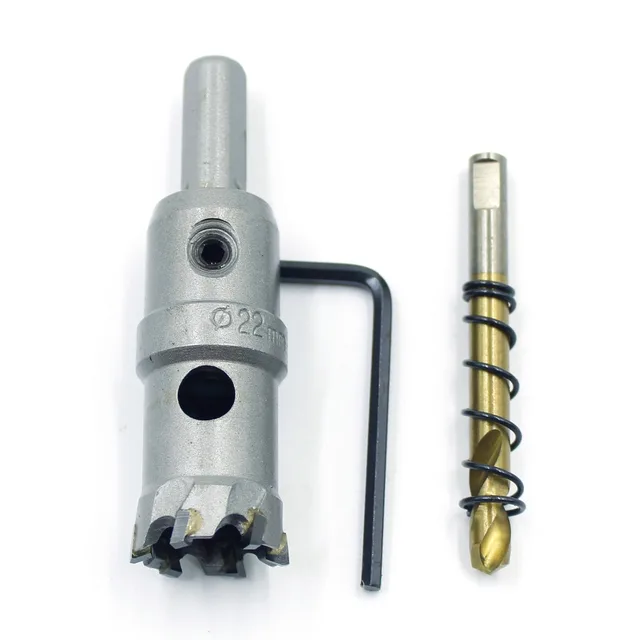 22mm Metal Hole Saws High speed Power Tools Hard Alloy Core Drill Bit
