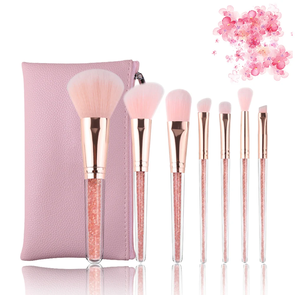 

7PCS/set New Multi-Funtion Powder Cosmetic Slanted Brush Make Up Powder Brush Face Blend Makeup Brush