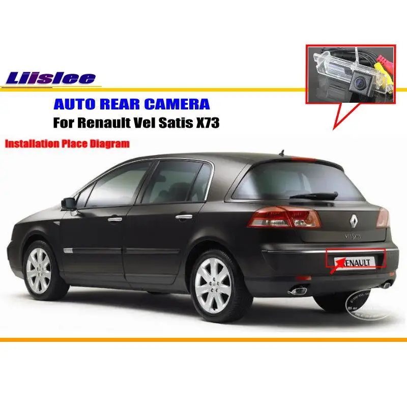 

For Renault Vel Satis X73 Car Rearview Rear View Camera Backup Parking Back AUTO HD CCD CAM Accessories Kit