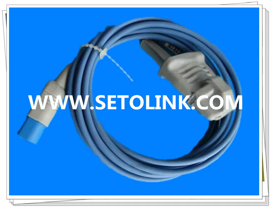 

SPO2 SENSOR FOR M1191A 8PIN ADULT SILICONE SENSOR SPO2 PROBE PULSE OXIMETER PROBE