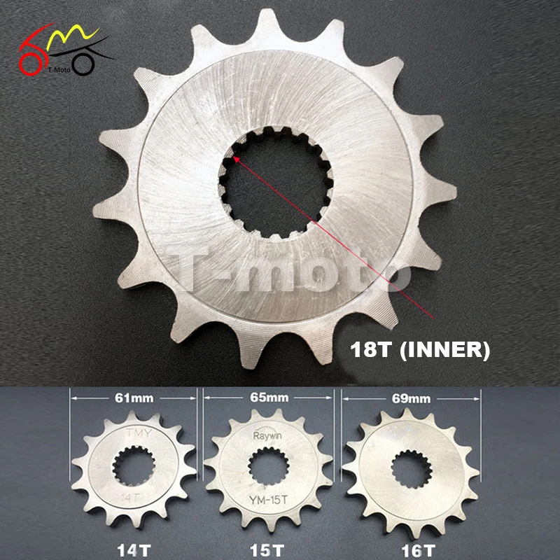 

14 15 16 Tooth Sprocket For GS125 GN25 Scooter Dirt Pit Bike ATV Quad Go Kart Moped Buggy Motorcycle