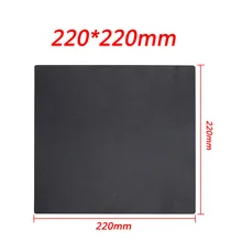 3D Printer& Accessor Parts & Heat Hot Bed Sticker Coordinate Printed Hot Bed Surface Sticker Black for 3D Printer Platform Film