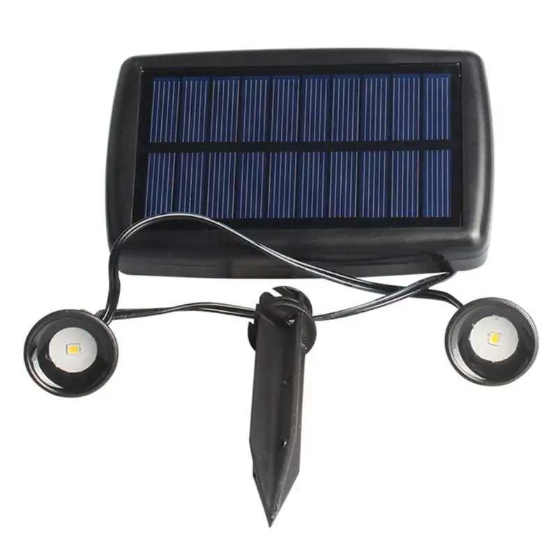 Водонепроницаемый 5 V 0,5 W фонарь на солнечных батареях Светодиодный уличная газонная лампа сад ночник