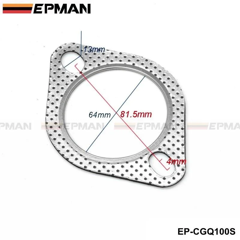 2," дюймов DECAT трубы EPMAN выхлопная прокладка для SUBARU IMPREZA WRX STi OUTBACK/LEGACY EP-CGQ100S