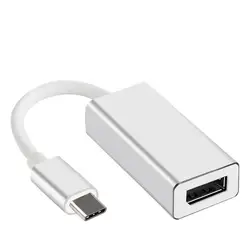 USB-C Для адаптер для дисплея USB 3,1 Тип C к DP опора для переходника 4 к UHD 1080 P для Macbook Pro