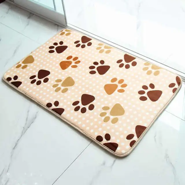 40x60cm Simple Style Thicker Non-slip Bedroom Mat Kitchen Bathroom Mat Luxury Home pads Living Room Mat Machine Washable