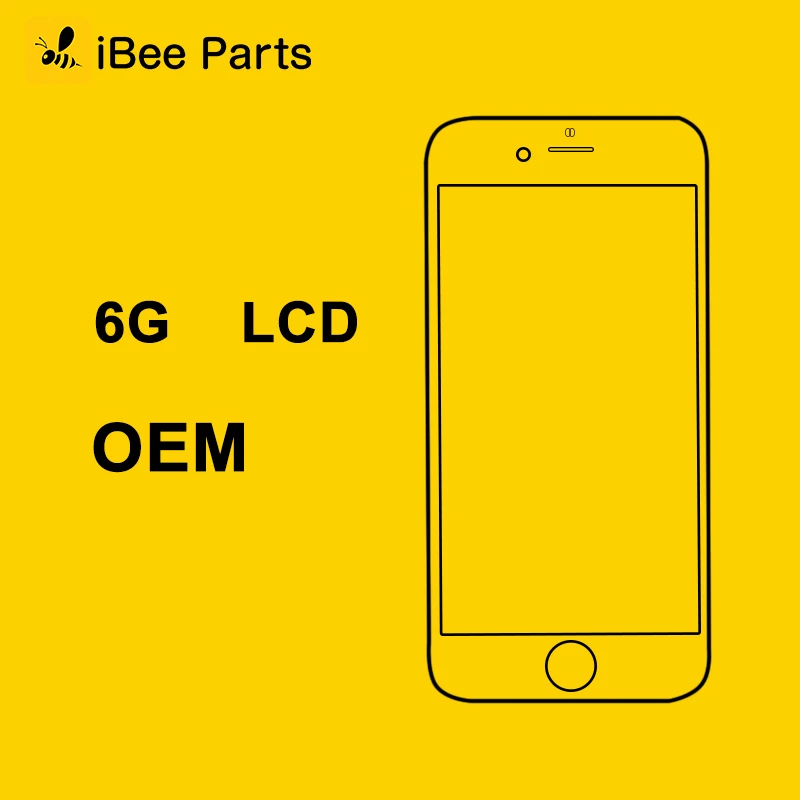 IBee детали 10 шт. OEM 4 7 дюймов для iPhone 6 6G ЖК экран + гибкий кабель Подсветка
