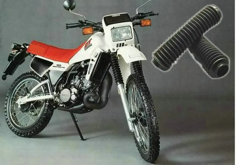 

Free shipping Modified front shock absorption absorber fork suspension damping dust cover For Yamaha KL250 XG250 XT225 AX-1/250
