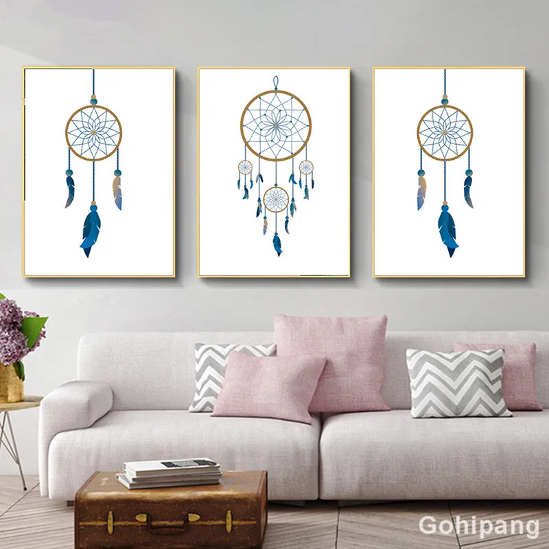 Nordic-Minimalism-Posters-and-Prints-Wall-Art-Sling-Woven-Feather-Pictures-for-Living-Room-Canvas-Painting (1)