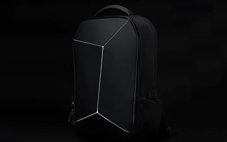 Xiaomi Mijia Youpin модный Xiaomi Millet Geek рюкзак черная сумка дорожная для отдыха спортивный рюкзак 490*320*150 мм 700g