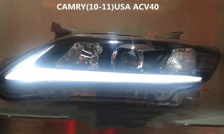 EOsuns фара в сборе для Toyota CAMRY 2010-2011 ASV40 США, 2 шт