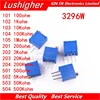 10pcs 3296 3296W 50 100 200 500 Ohm 1K 2K 5K 10K 20K 50K 100K 200K 500K 1M Ohm 103 100R 200R 500R Trimpot Trimmer Potentiometer ► Photo 1/4