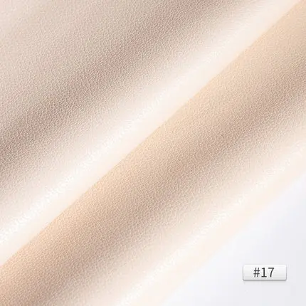 Полностью ПУ мини кожа личи Экологически чистая дышащая сумка декоративная ткань искусственная кожа 1 м - Цвет: NO17