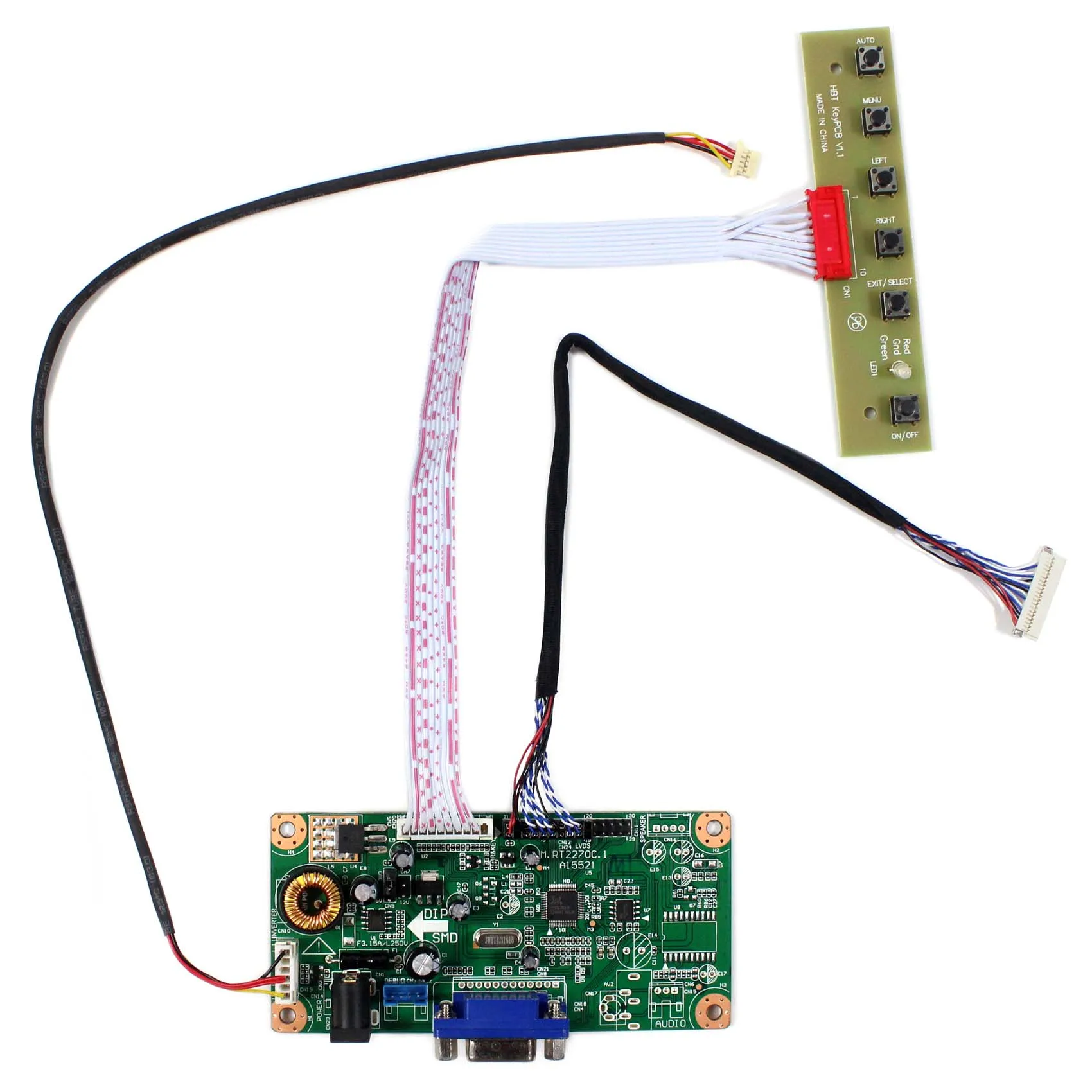 Плата контроллера VGA RT2270 для ЖК дисплея 10 4 дюйма G104SN03 V5 800X600|board board|board controlboard lcd |
