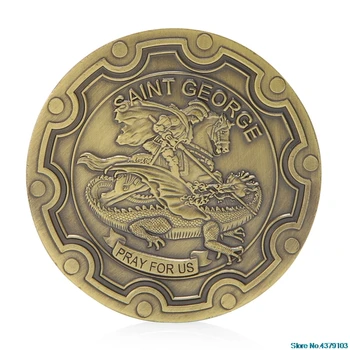 

2020 New Saint George Commemorative Coin Zinc Alloy Commemorative Coin Collection Interesting