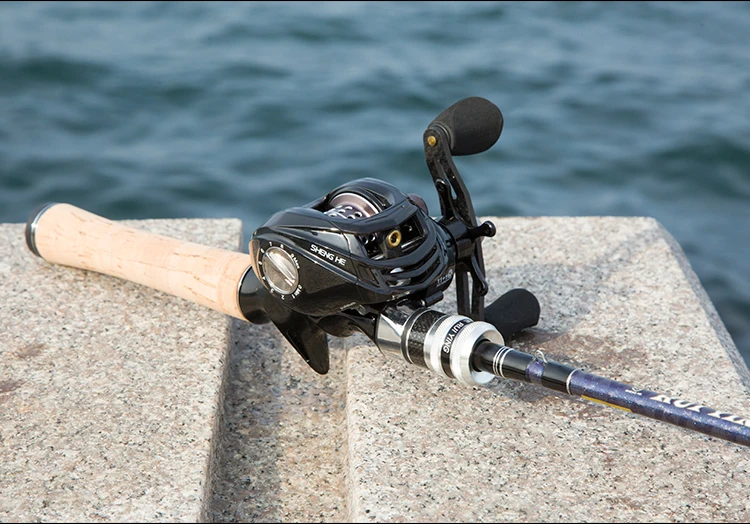 Spinpoler 2.1m UL Fast Spinning Carbon Fiber Bass Fishing Rod 2-9g Lure Weight 2-6LB Line Weight BaitCasting Rod Fishing Tackle  (14)