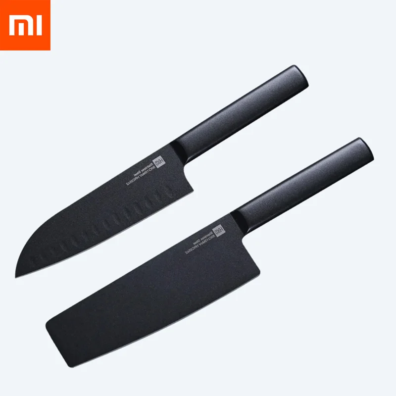 Кухонный нож Xiao mi Huohou, нож из нержавеющей стали, набор кухонных ножей 7 дюймов, материал 50Cr15MoV HRC 55 для mi Home, Прямая поставка