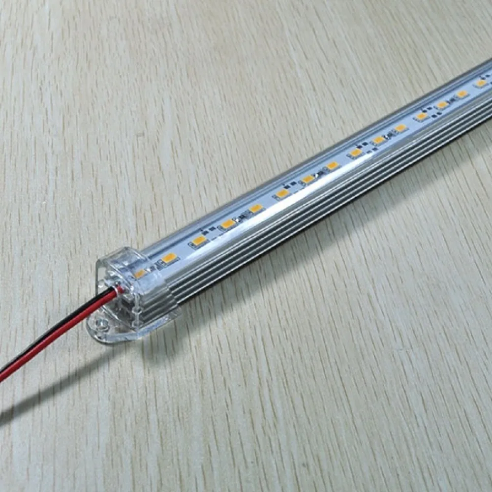 led BAR Rigid Strip Light article lamp 5730 72LED 18w 100cm dc12v + Aluminium Cover CE RoHS