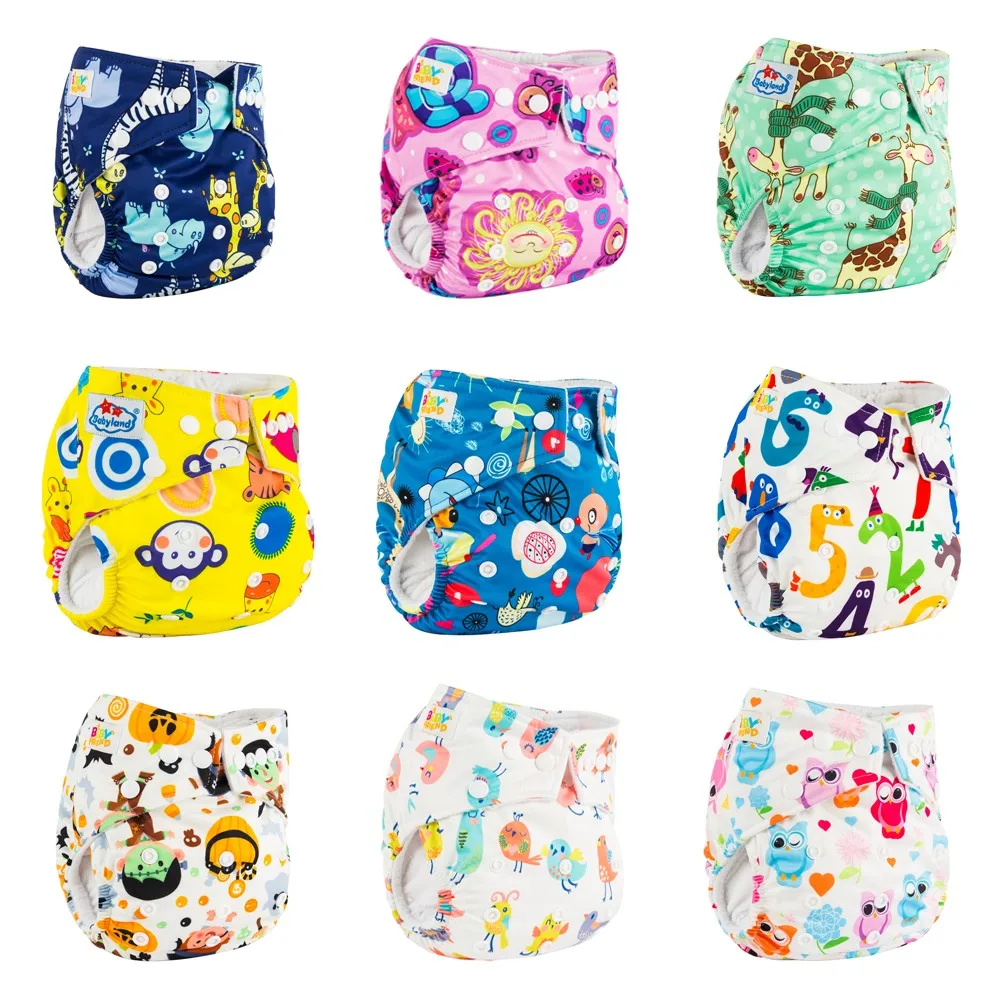 300 sets Free shipping hot sales Eco friendly washable Waterproof PUL Baby Reusable Nappyin