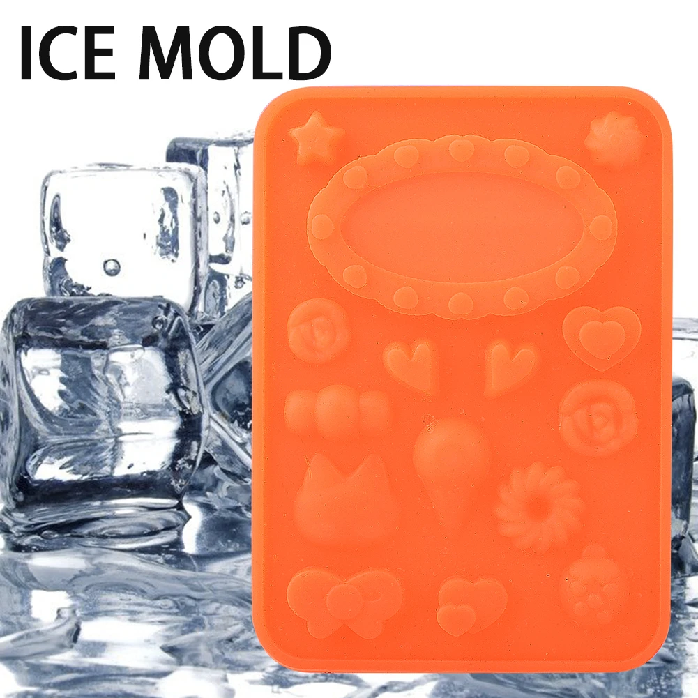 

Chocolate Molds Gummy Molds Silicone Candy Mold Ice Cube Tray Nonstick Including Hearts Stars Multi Shapes