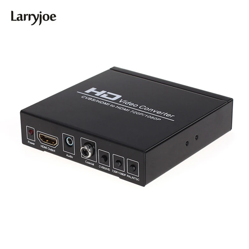 Конвертер Larryjoe Full HD 1080P HDMI в адаптер AV/CVBS аудио видео конвертер для HDTV PS 2/3