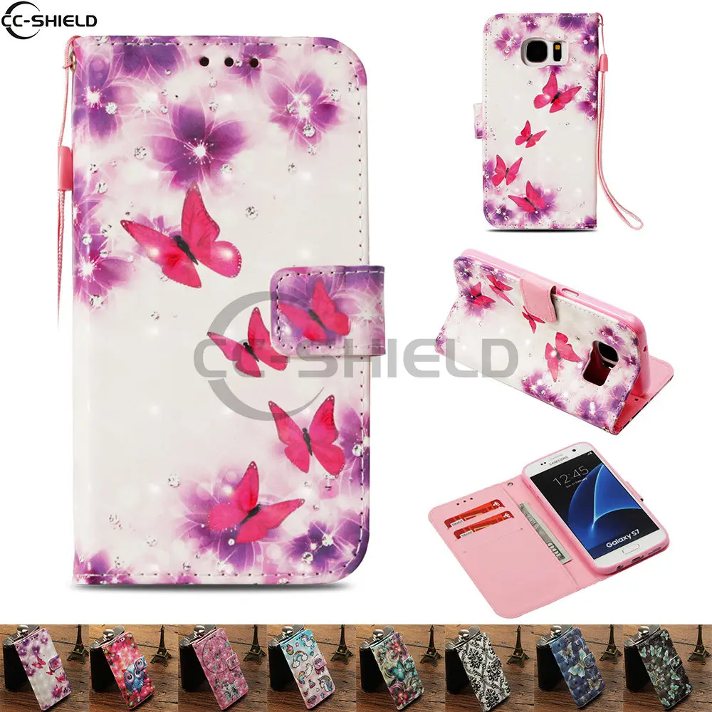 

Flip Case for Samsung Galaxy S7 7S G930 SM-G930F G930F Case Phone Leather Cover for Samsung S 7 G930FD SM-G930FD Cases Housing