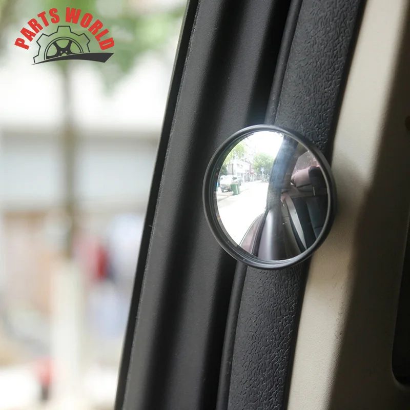 

Automobile Special Vehicle Exterior Mirror Small Round Mirror For Inside And Outside Rrearview Mirror Expand Driving Views Pair