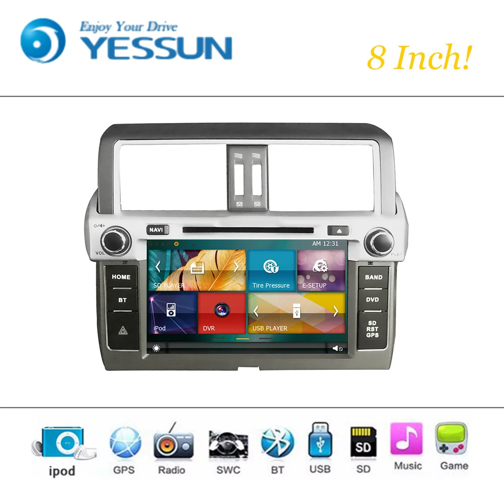 Clearance For Toyota Prado 150 Car DVD Player Wince System Autoradio Car Radio Stereo GPS Navigation Multimedia Audio Video 0 Clearance For Toyota Prado 150 Car DVD Player Wince System Autoradio Car Radio Stereo GPS Navigation Multimedia Audio Video 0