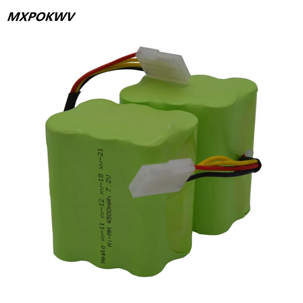 New 1Pcs Rechargeable Nimh Battery Pack 7 2v 4500mAh Battery For Neato XV 11 12 14
