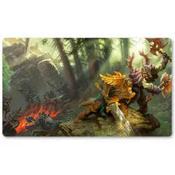 Playmat-World of Warcraft-112678-Настольный игровой коврик для мыши Клавиатура коврик большой Настольный коврик для YuGiOh Pokemon MTG