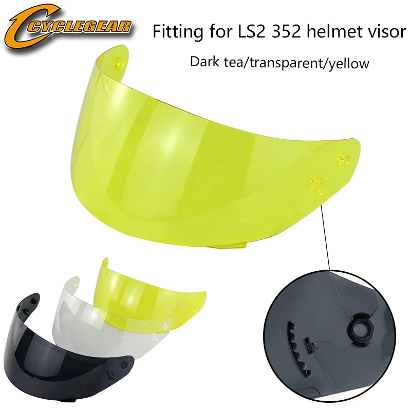 Motorcycle Helmets Sun Visor Helmet Face Shield For LS2 352in Helmets