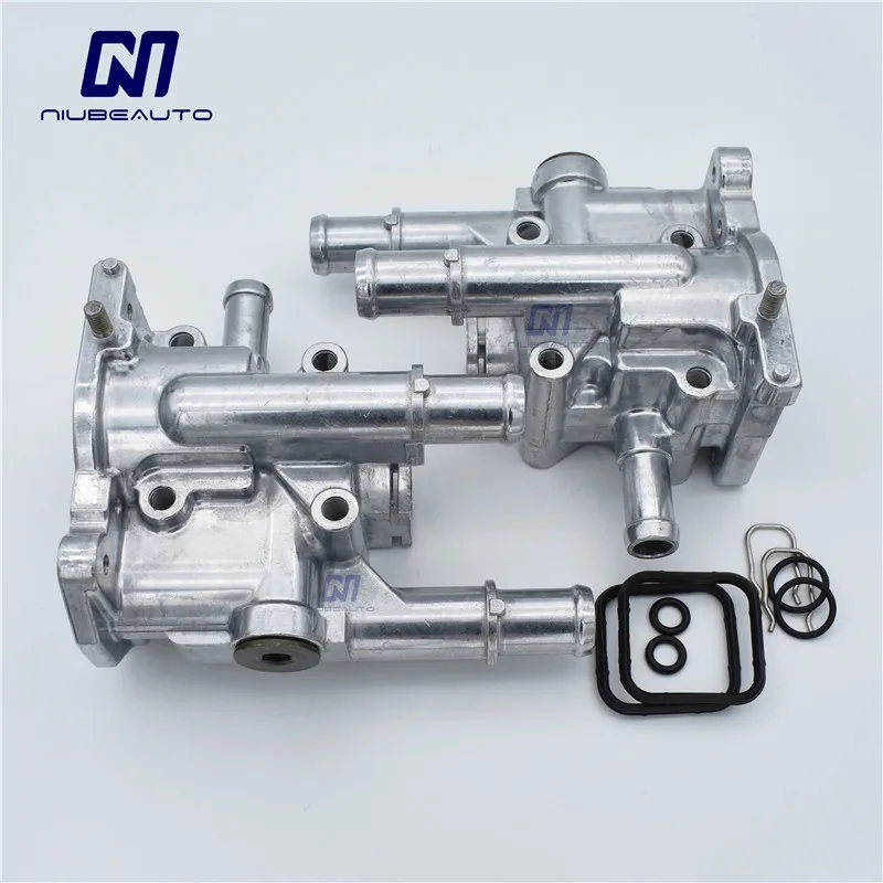 Aluminum Engine Cooling Thermostat Housing Cover for Cruze Opel Astra 96984103 96817255 3