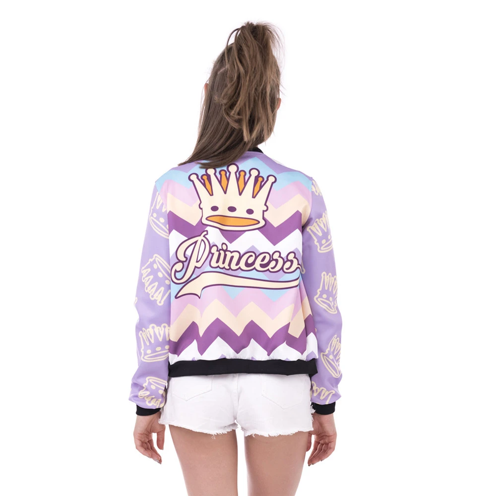 Куртка бомбер женская с принтом зиг заг|womens bomber jacket|jackets for womenbasic jackets |