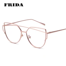 BANSTONE брендовые дизайнерские модные очки оправы для женщин Кошачий глаз сексуальные женские металлические оправы очки