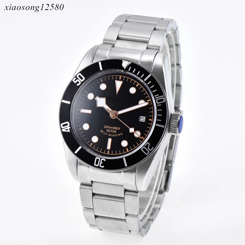 2019 Corgeut أعلى العلامة التجارية الرجال الميكانيكية ووتش التلقائي للماء الأزياء الفاخرة الفولاذ المقاوم للصدأ الذكور ساعة Relogio Masculino