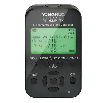 

Yongnuo YN-622N-TX YN622N-TX Wireless TTL Flash Controller Transmitter for Nikon camera with LCD