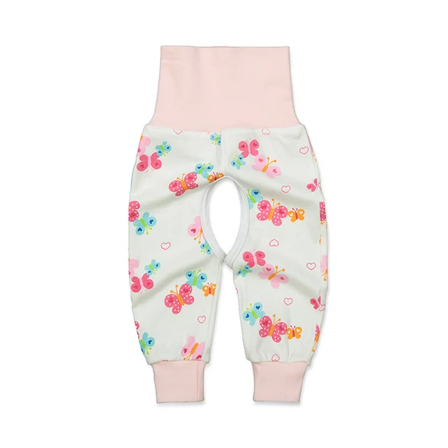 Newborn Baby Open Crotch Pants Spring Infants Boys Girls Cotton pp Pant